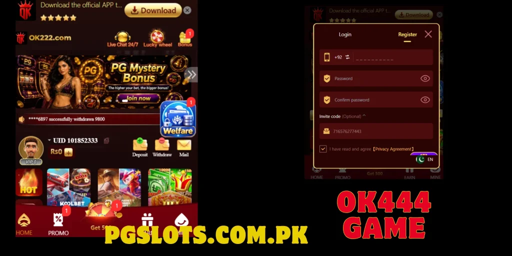 OK2222 Game